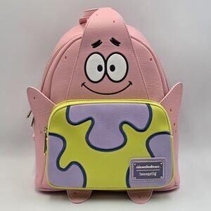 Loungefly Nickelodeon Spongebob SquarePants Patrick Cosplay Mini Backpack New